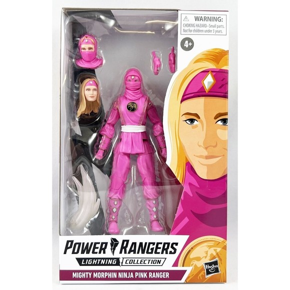 Power Rangers Lightning Collection Mighty Morphin Ninja Pink Ranger New!!! - Picture 1 of 5